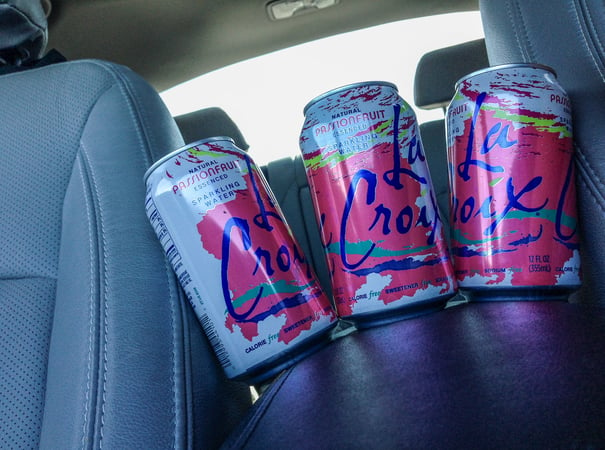 LaCroix along for the ride