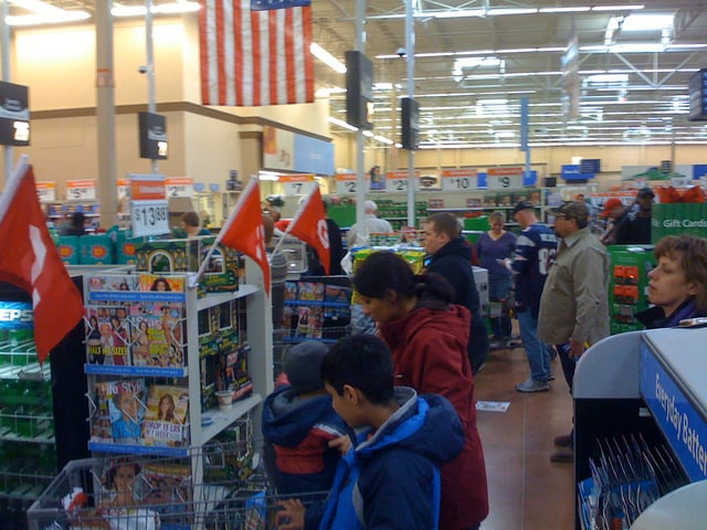 Long Lines at Retailers