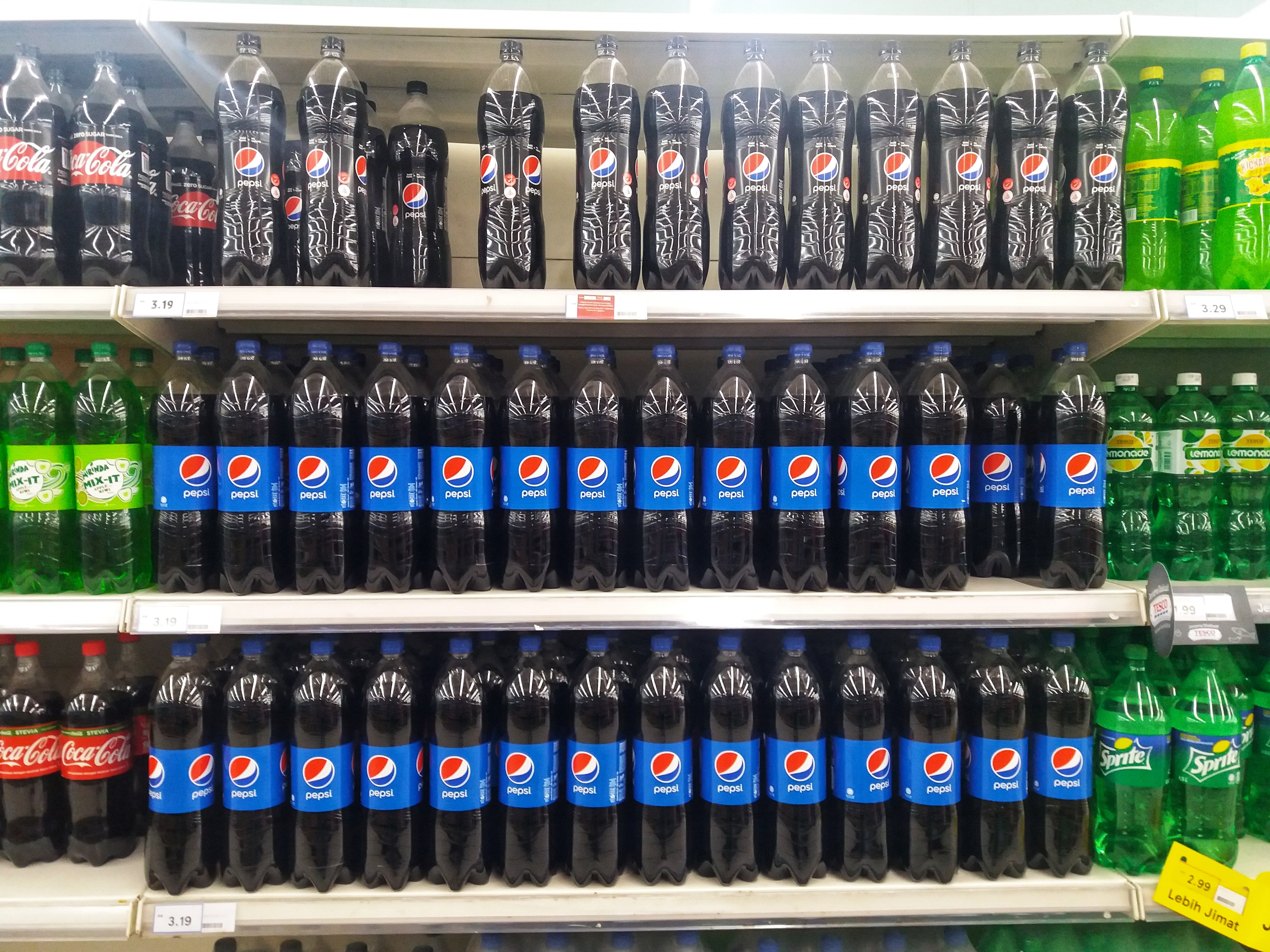 beverage market research pepsi aisle