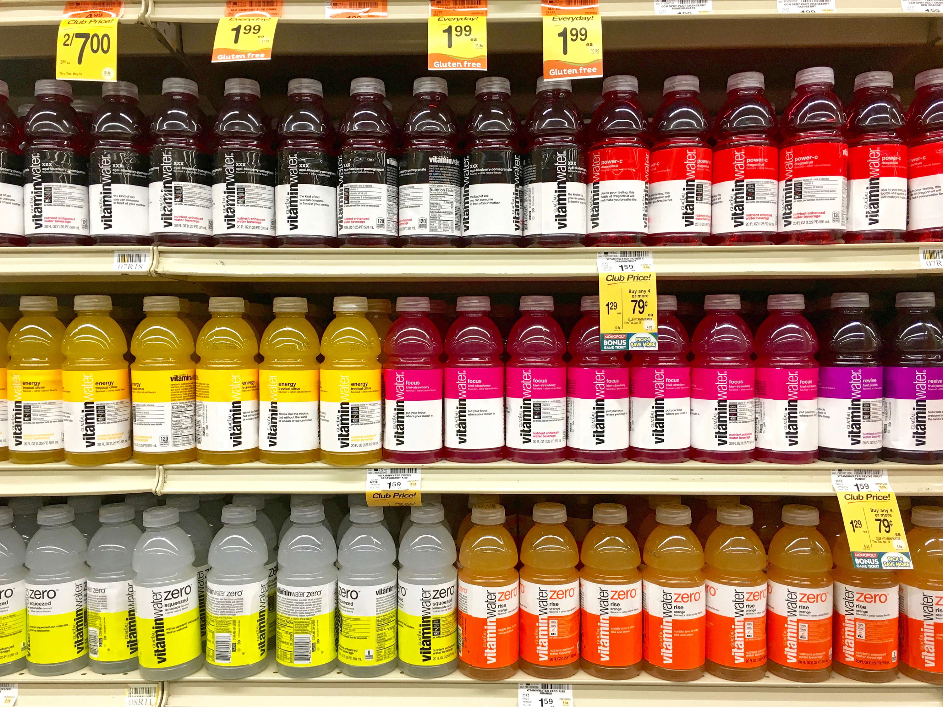 cpg market research vitamin water