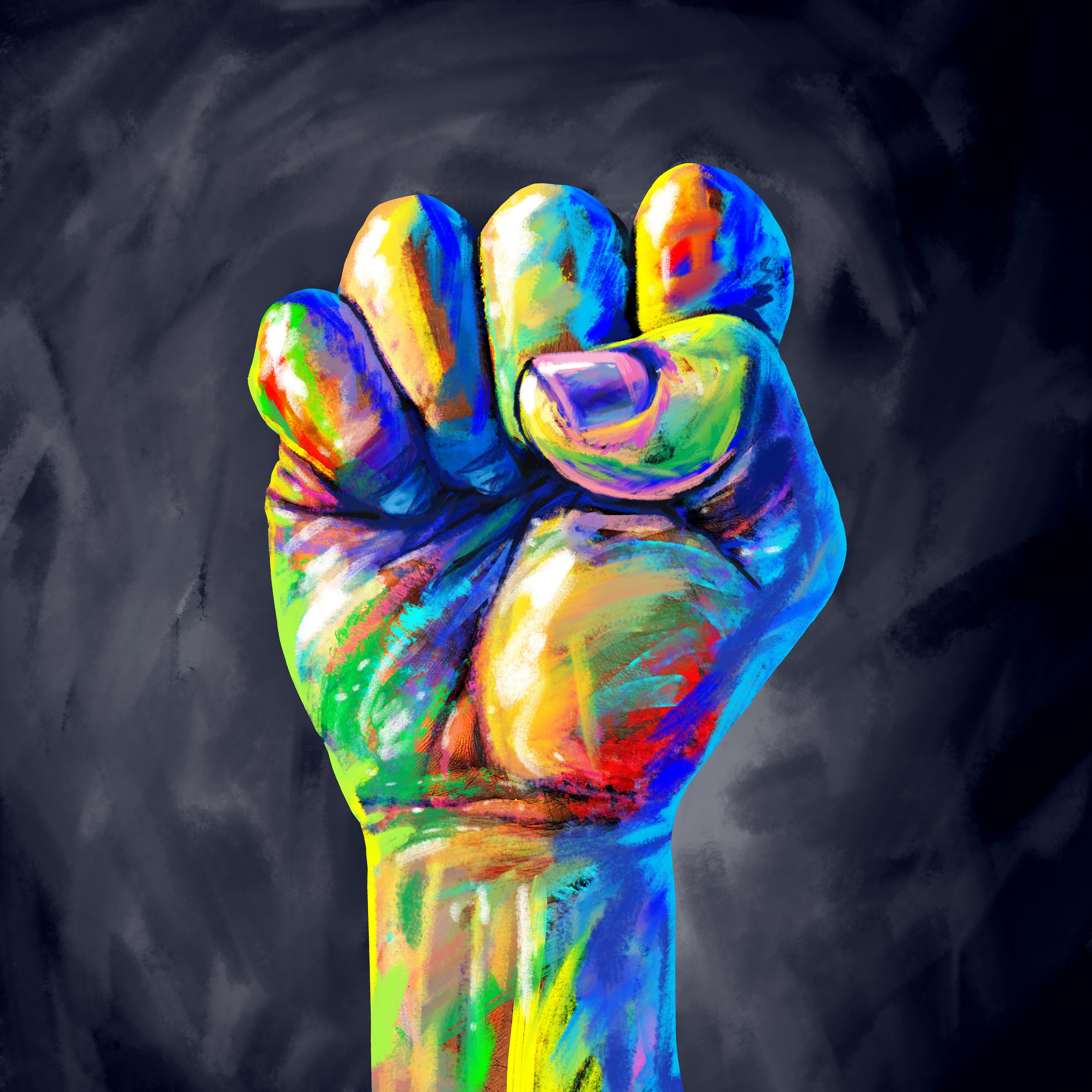 diversity inclusion fist