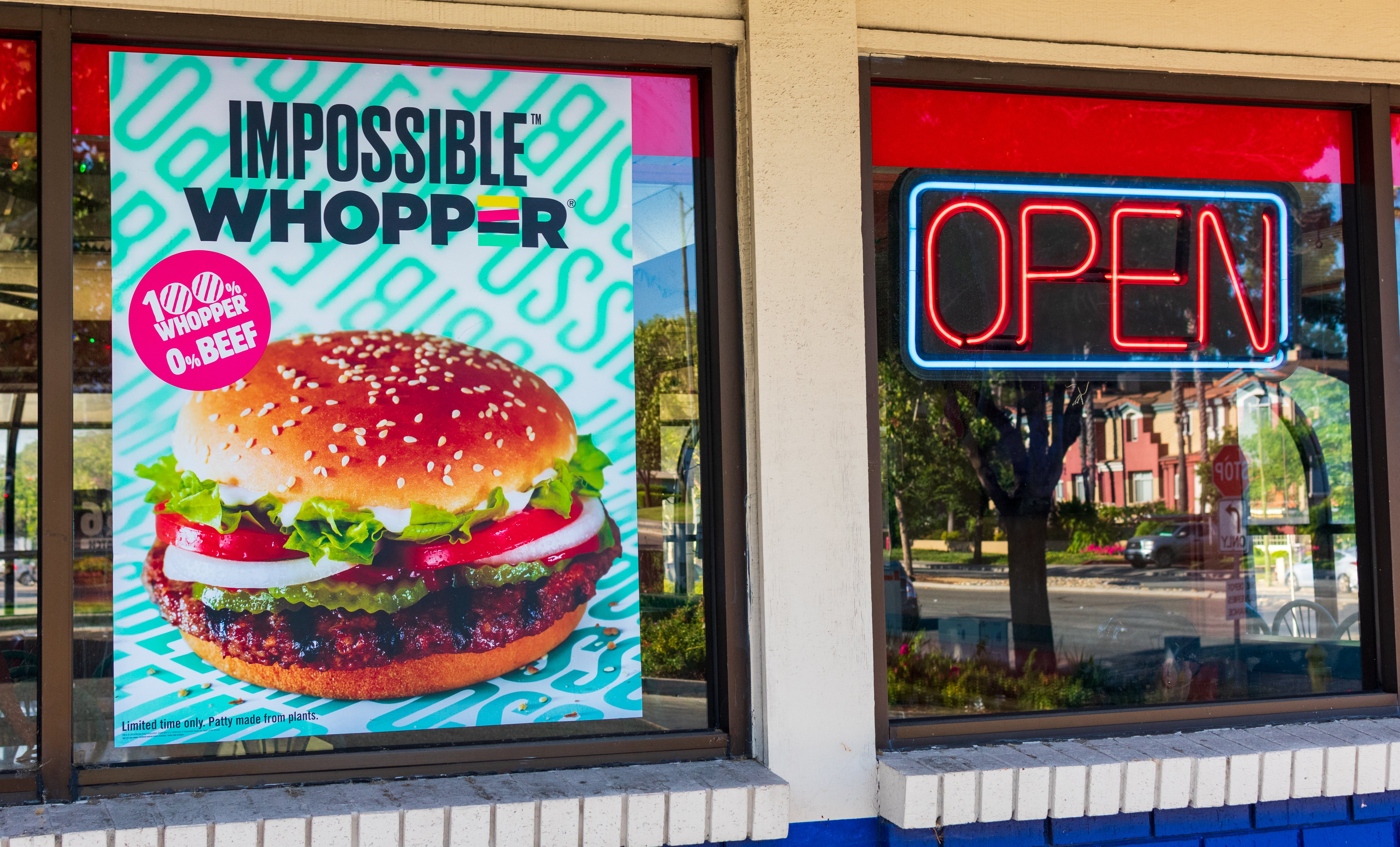 food industry market research impossible whopper