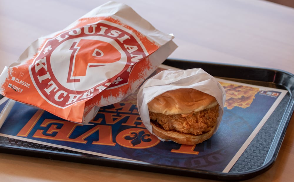 food service industry market research popeyes chicken sandwich