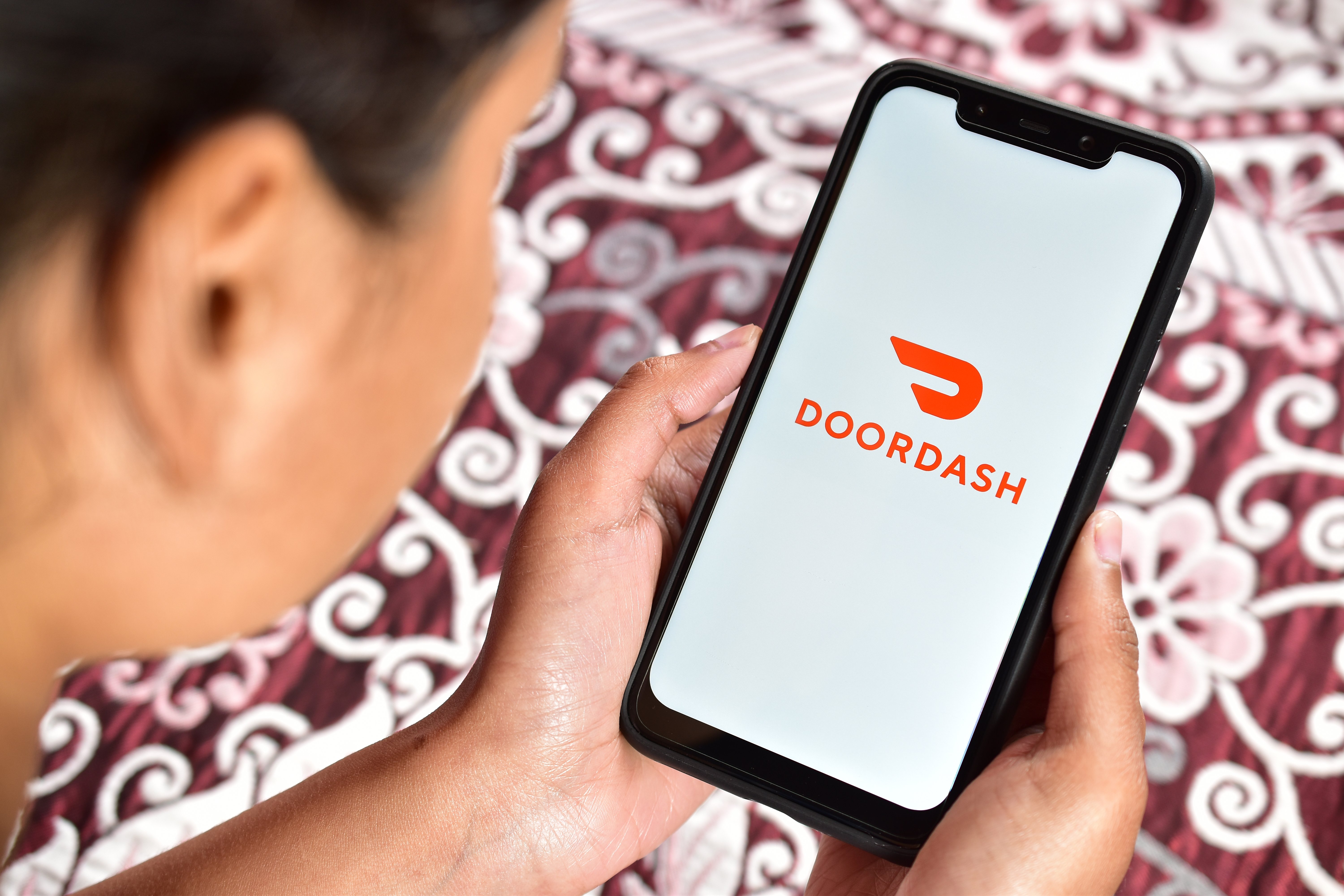 food service market research door dash customer