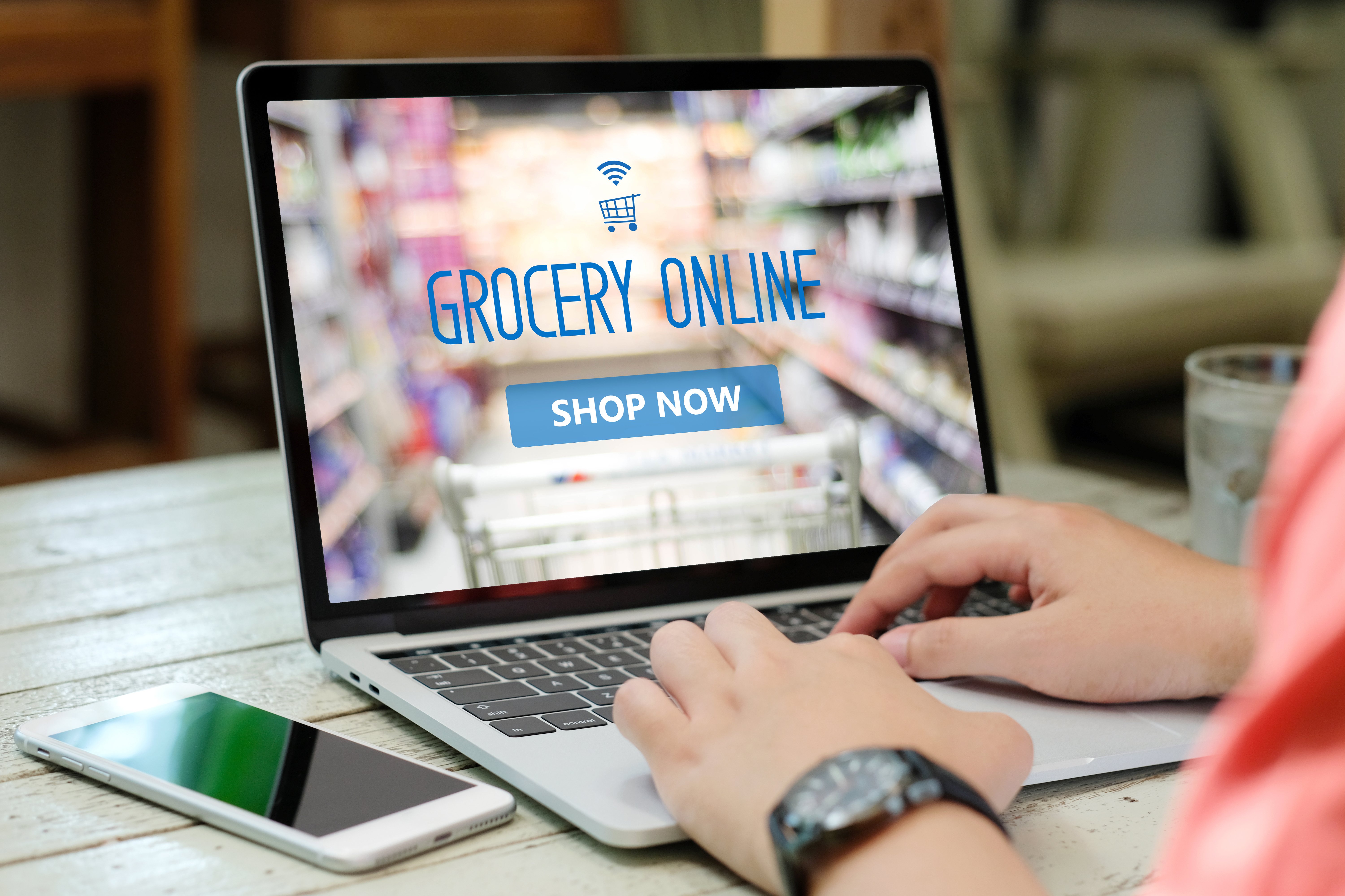 grocery market research coronavirus online grocery delivery