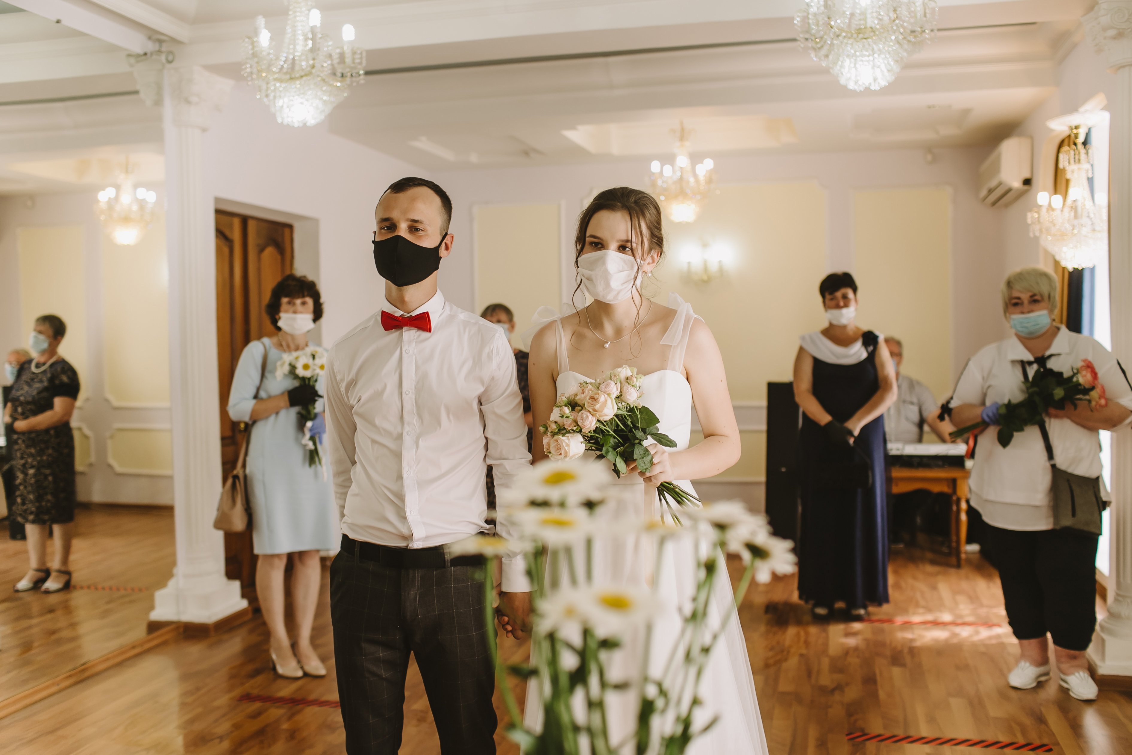 health safety market research distanced wedding