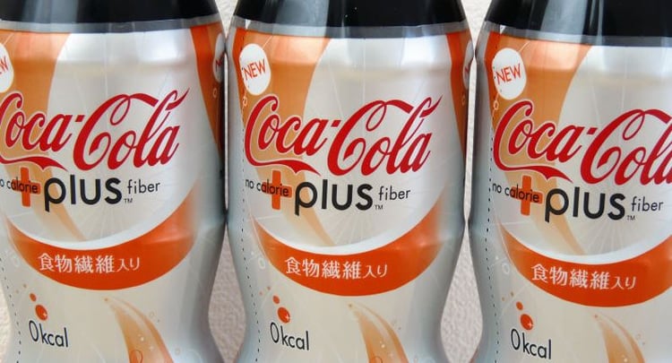 coke plus fiber beverage industry market research 