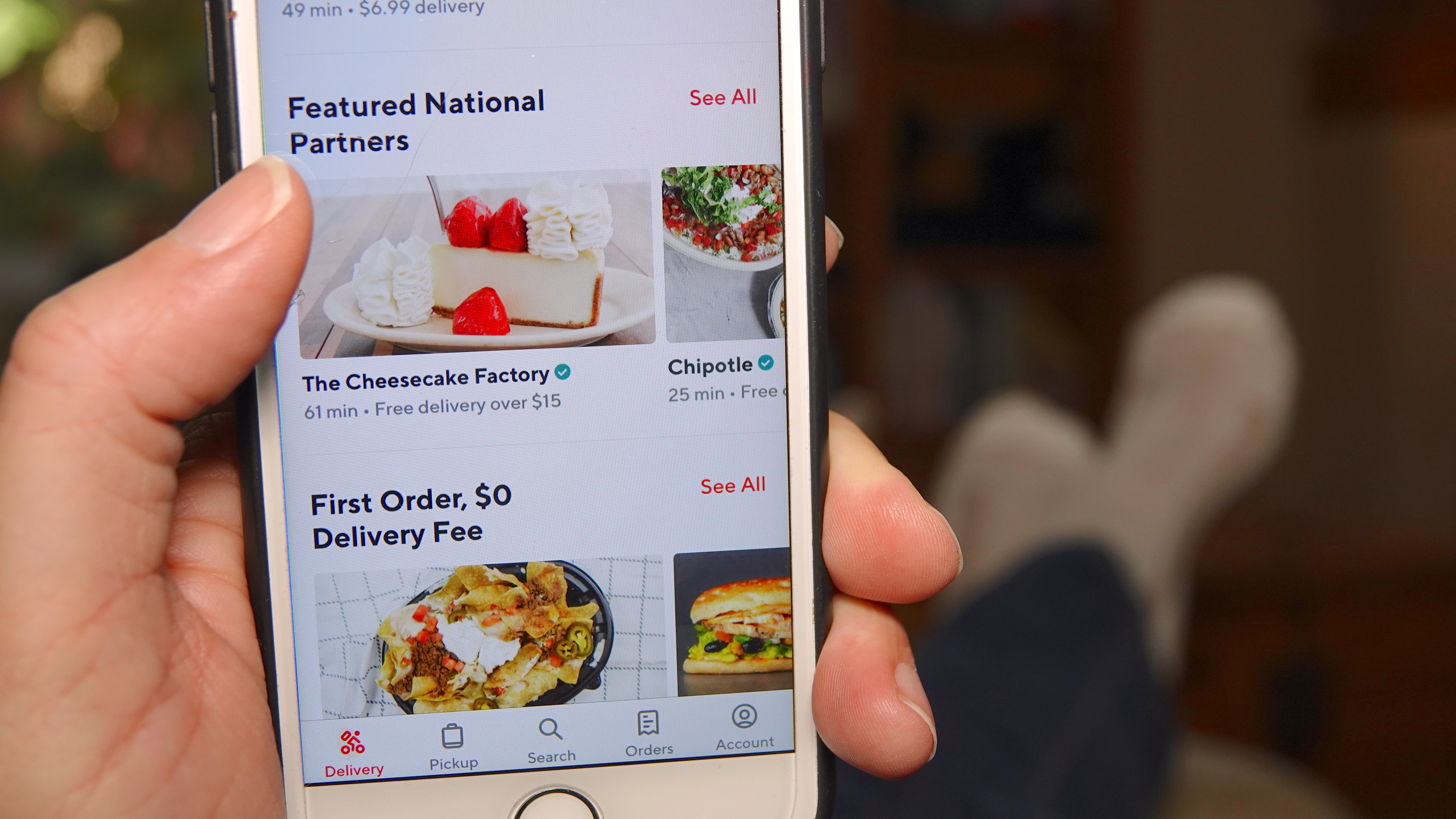 market research doordash app