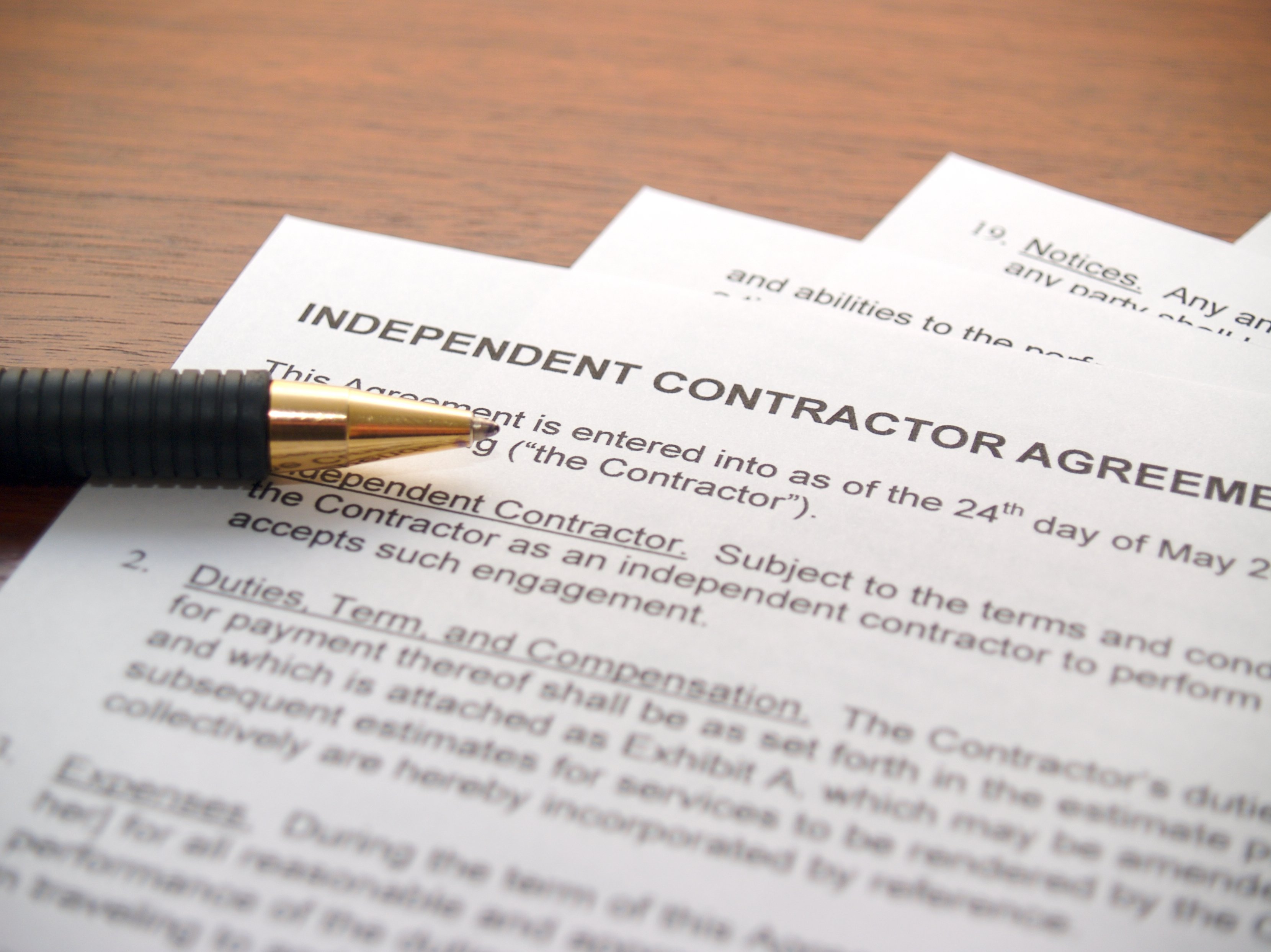market research independent contractor agreement