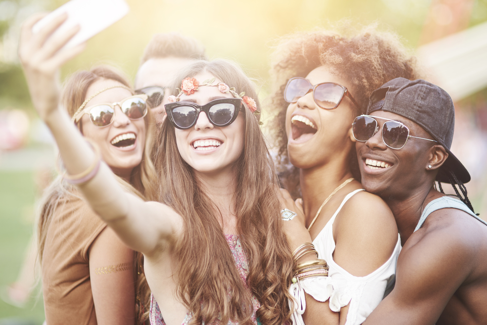 market research music festival selfie millennial