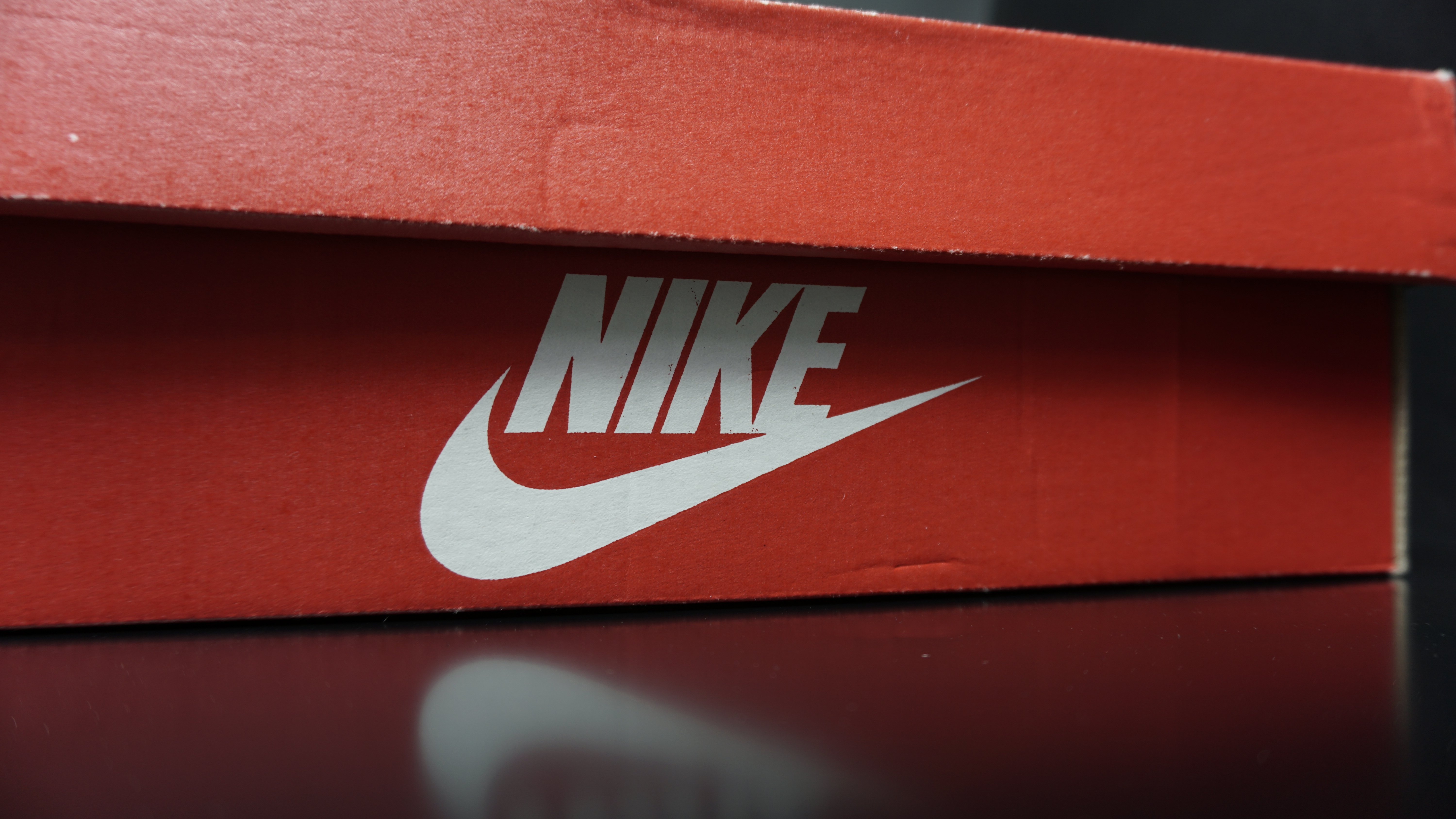 market research nike shoe box