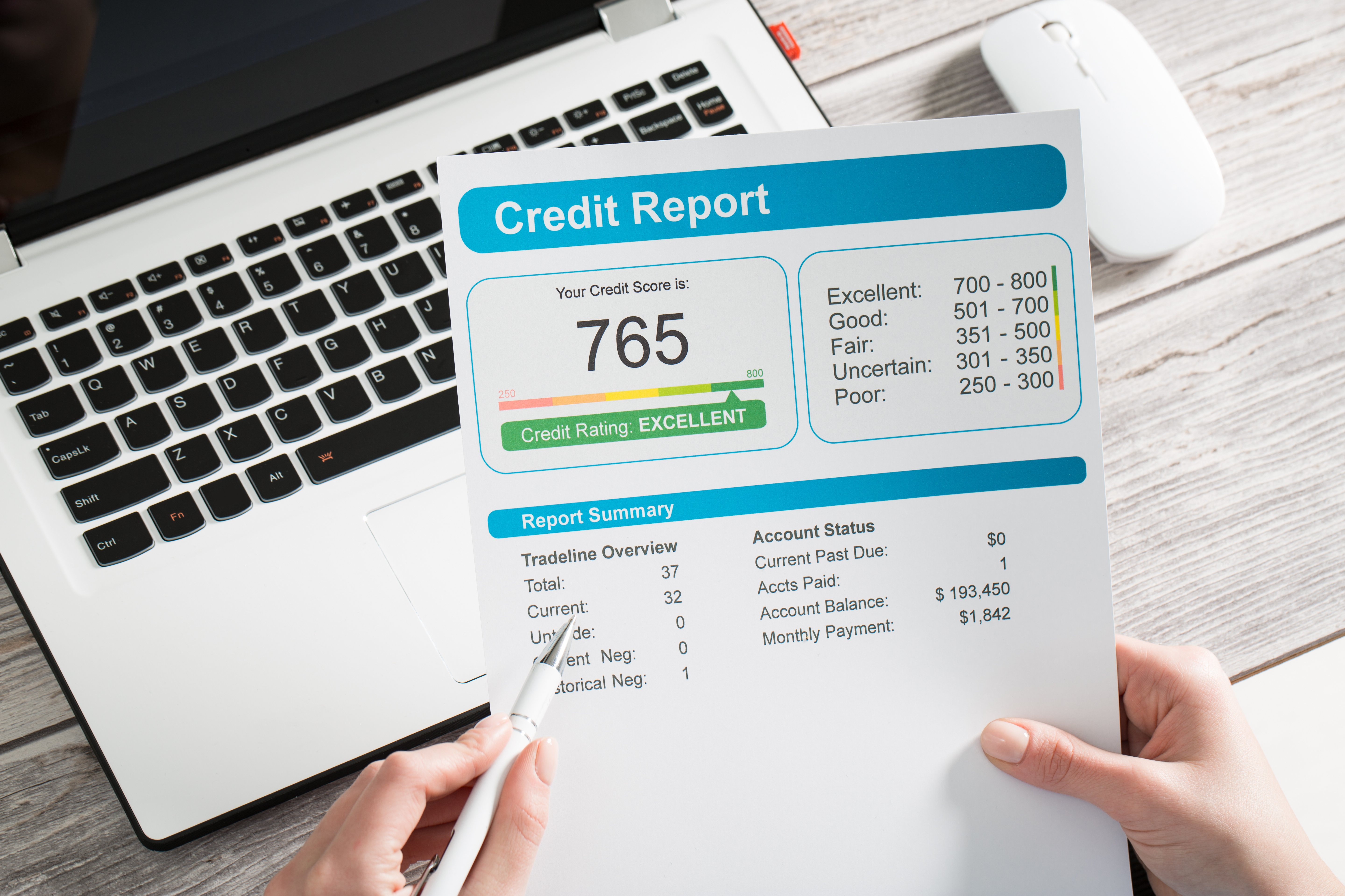 onsite inspection credit bureau credit report